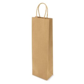 Bolsa papel kraft para vino "monastrell"