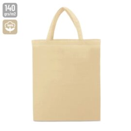 Bolsa de asas cortas 100% algodon "gaya"
