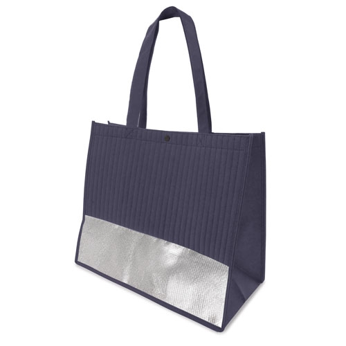 Bolsa "lafayette" marino-plata