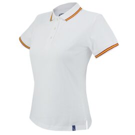 Polo bandera mujer pierre delone  "azur"