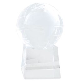 Cristal bola mundo grande "orbe"