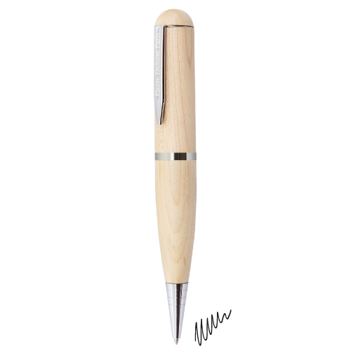 Boligrafo usb madera 64gb pierre delone "forest"