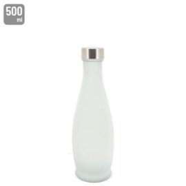 Botella esmerilada 500ml "aqua sana"