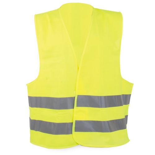 Chaleco reflectante amarillo "visibility"