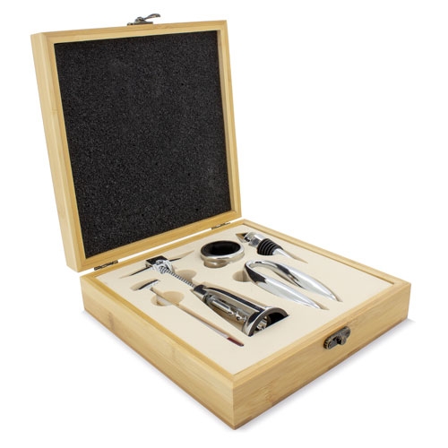 Set vino bambu 5 pcs livorno
