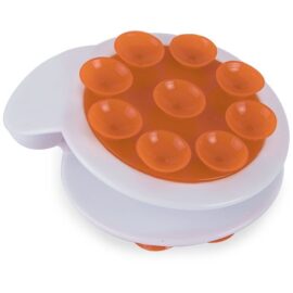 Sujeta movil ventosa naranja