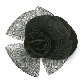 Tocado mini victoria negro