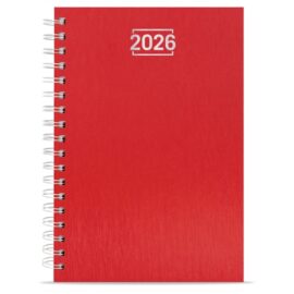 Agenda anilla metalizada "nick"
