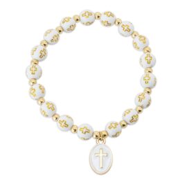 Pulsera cruz "loreto"