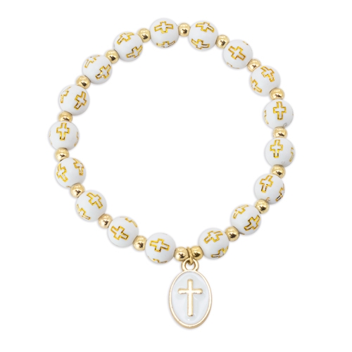 Pulsera cruz "loreto"