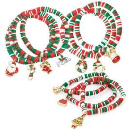 Set 10 pulseras navideñas "taika"