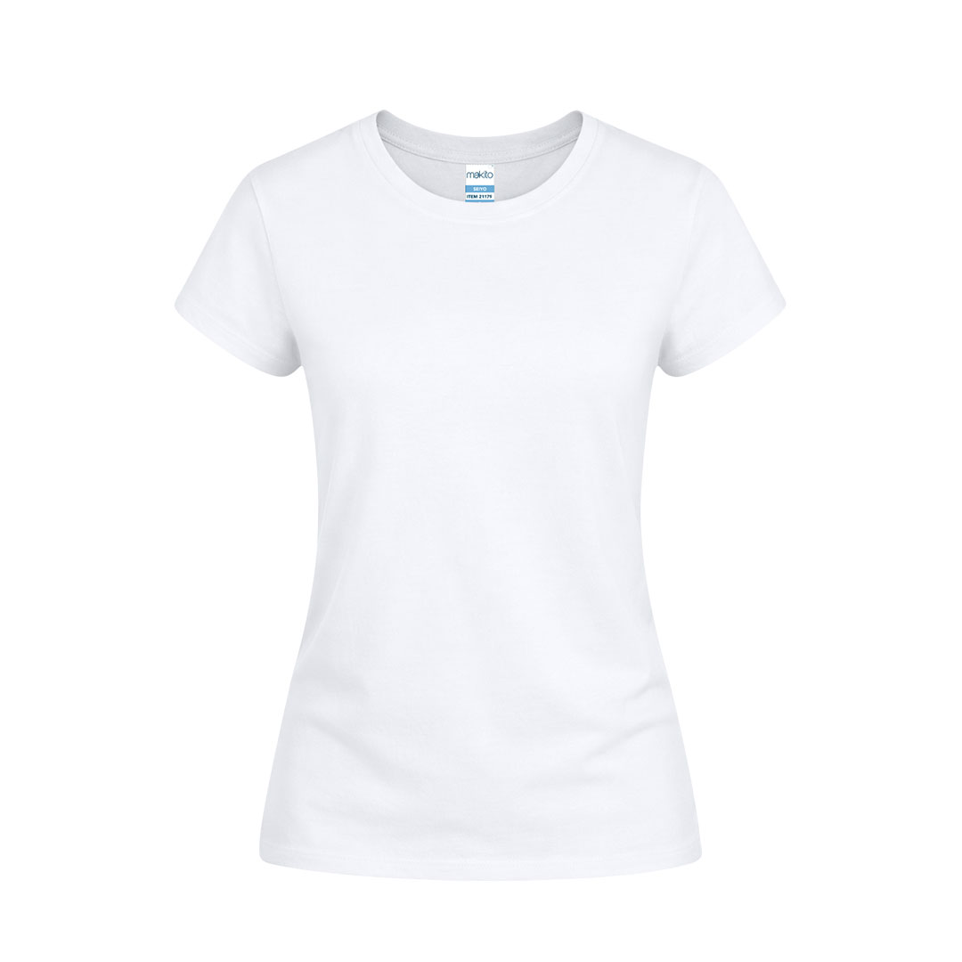 🟢 Camiseta Mujer Blanca Seiyo - Imagen 2