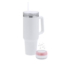 🟢 Taza Térmica Altavoz Tracir