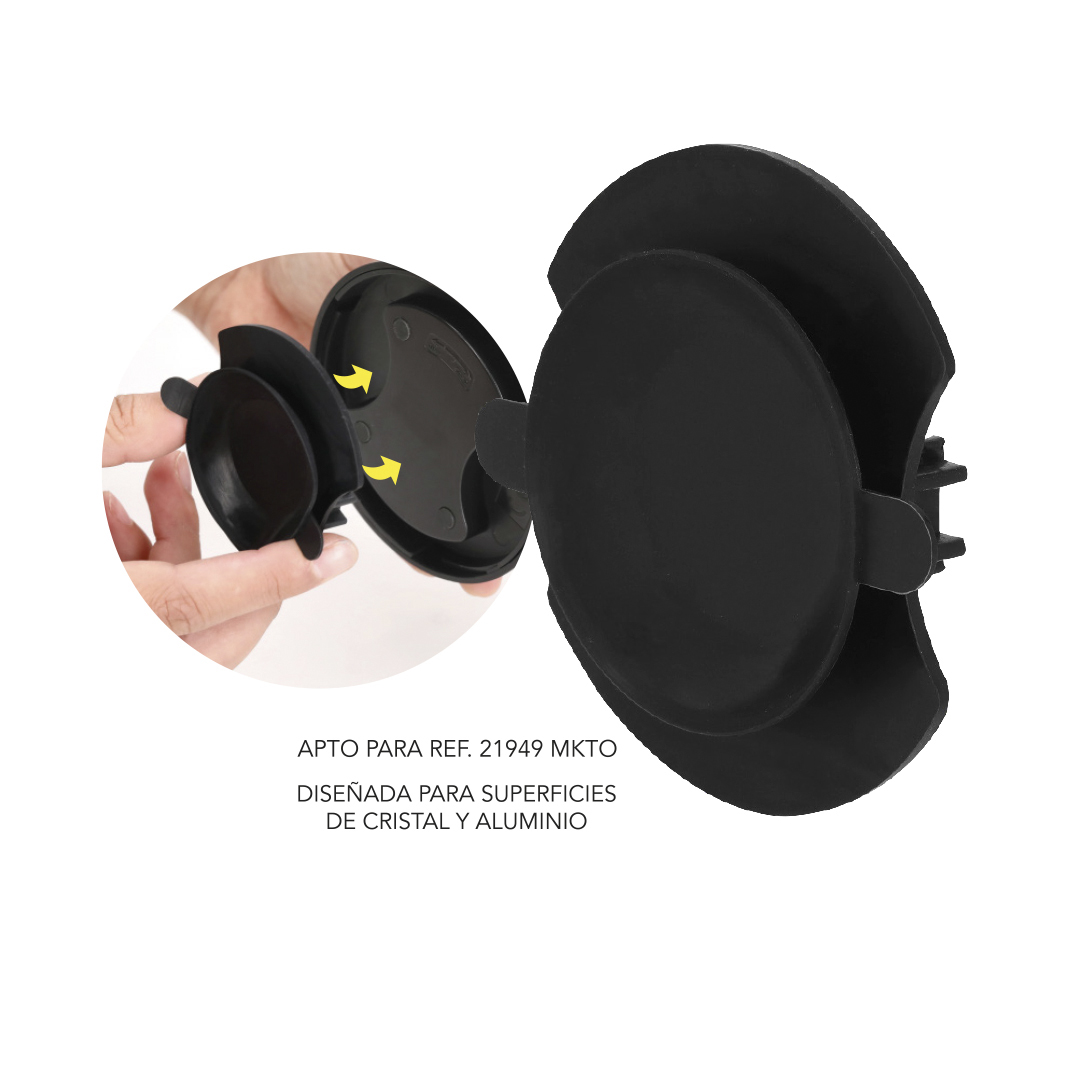 🟢 Ventosa Soporte Luz Emergencia V16 Karlon