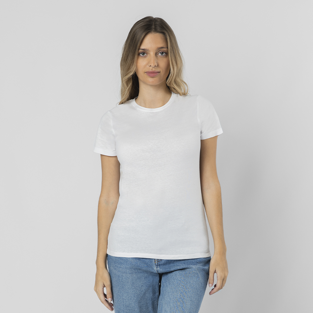 🟢 Camiseta Mujer Blanca Epika