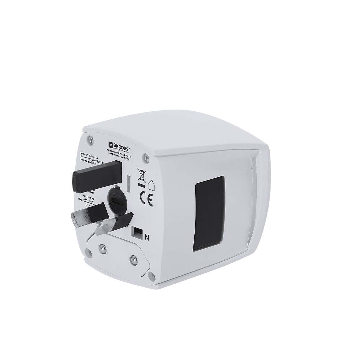 🟢 Adaptador Viaje Universal Skross MUV MICRO - Imagen 3