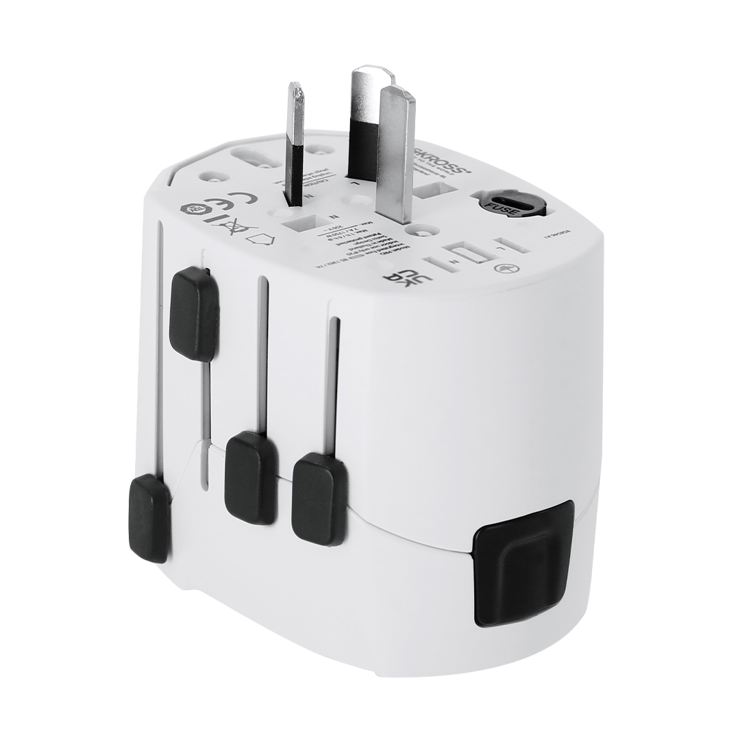 🟢 Adaptador Viaje Universal Skross PRO 3-POLE - Imagen 2
