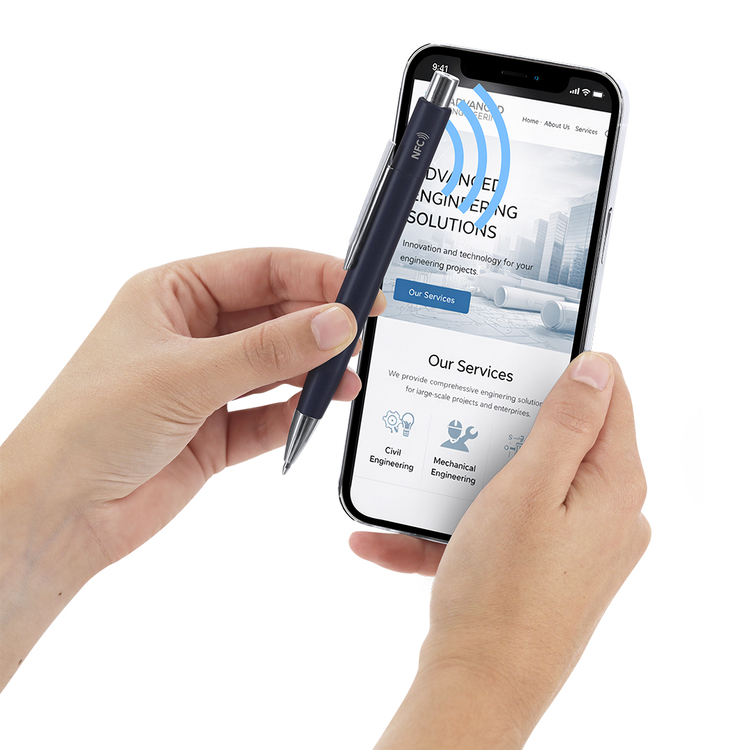 🟢 Bolígrafo NFC Pindar - Imagen 2