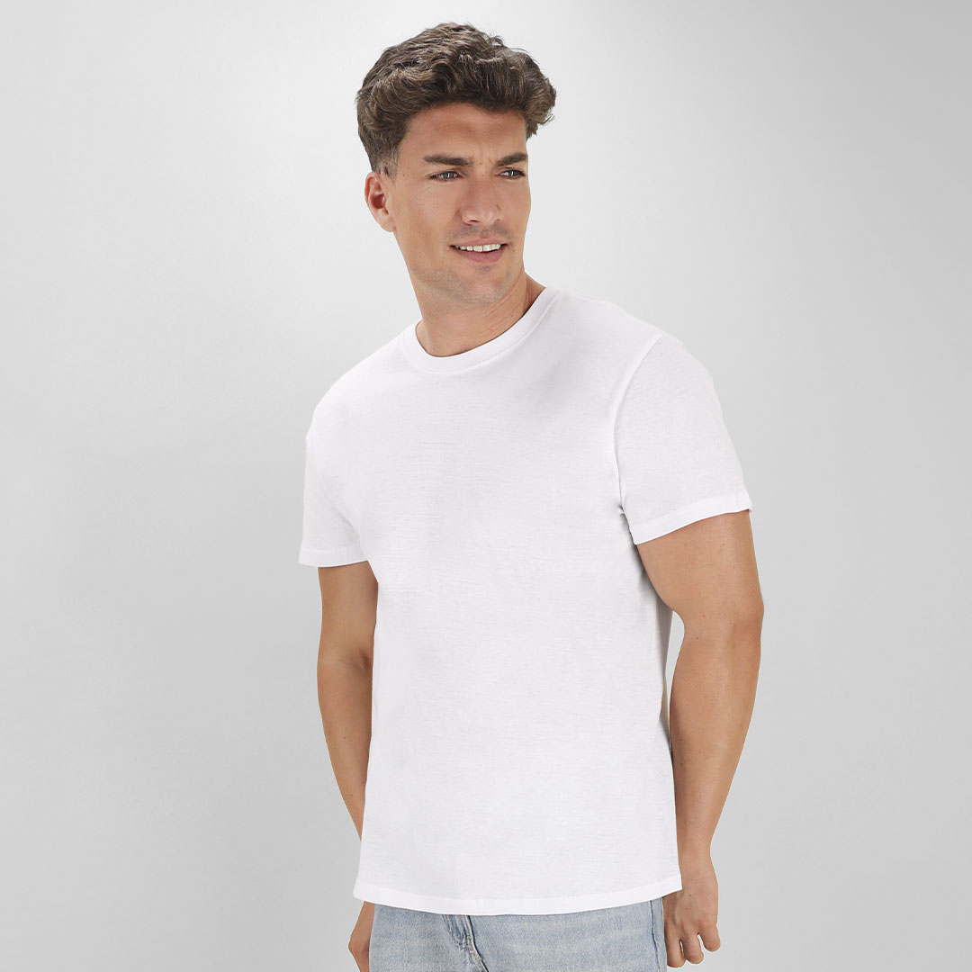 🟢 Camiseta Adulto Blanca "keya" MC180