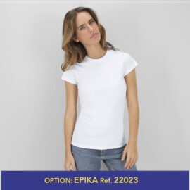 🟢 Camiseta Mujer Blanca "keya" WCS150