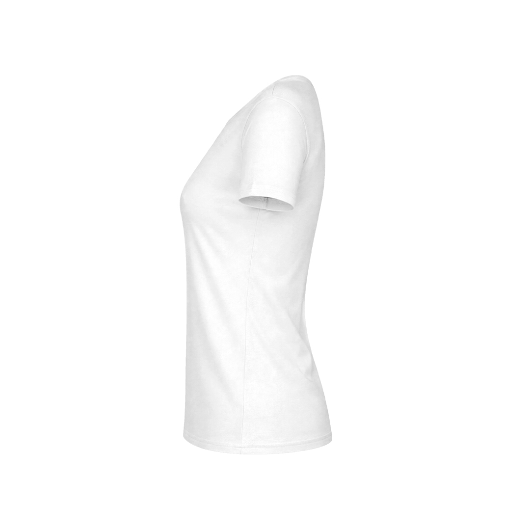 🟢 Camiseta Mujer Blanca "keya" WCS180 - Imagen 2