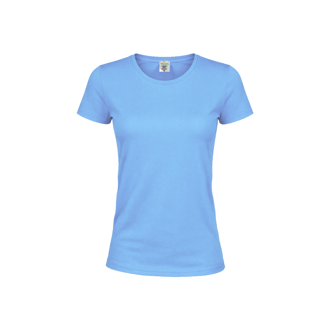 🟢 Camiseta Mujer Color "keya" WCS180 - Imagen 2