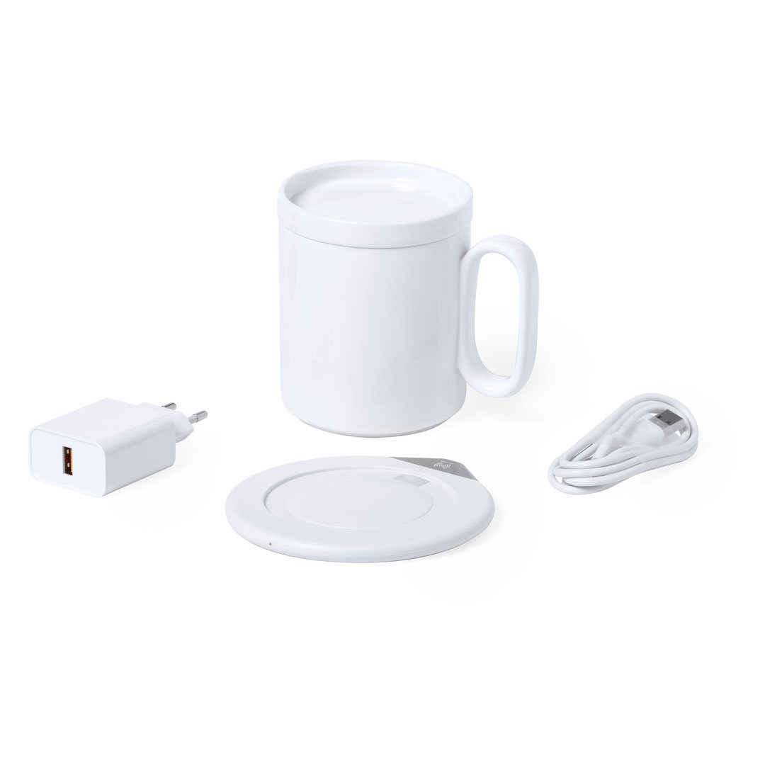 🟢 Calentador Tazas Cargador Kalan - Imagen 5