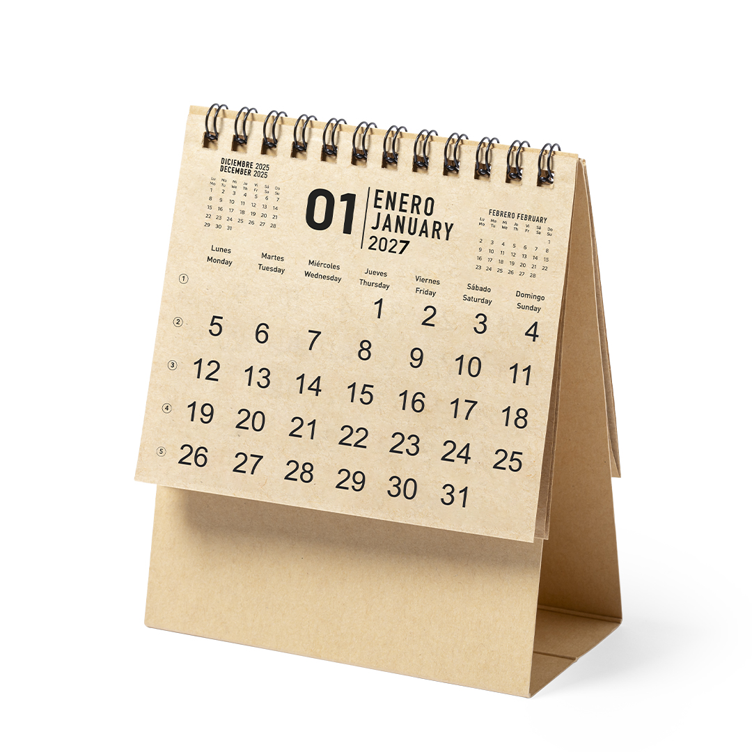🟢 Calendario Sobremesa Lasow - Imagen 3