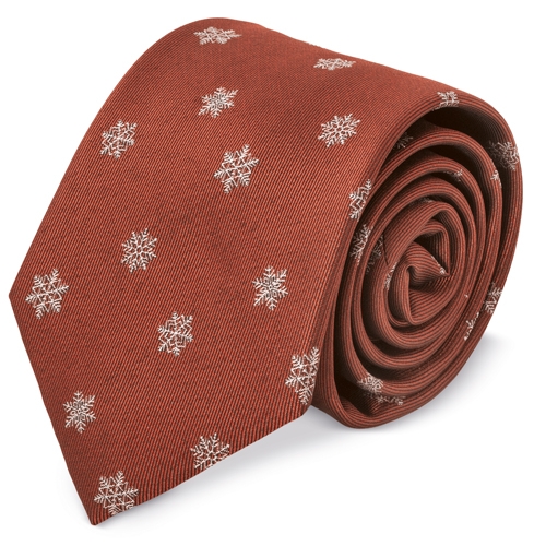 Corbata navideña "copito"