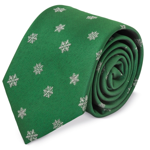 Corbata navideña "copito"